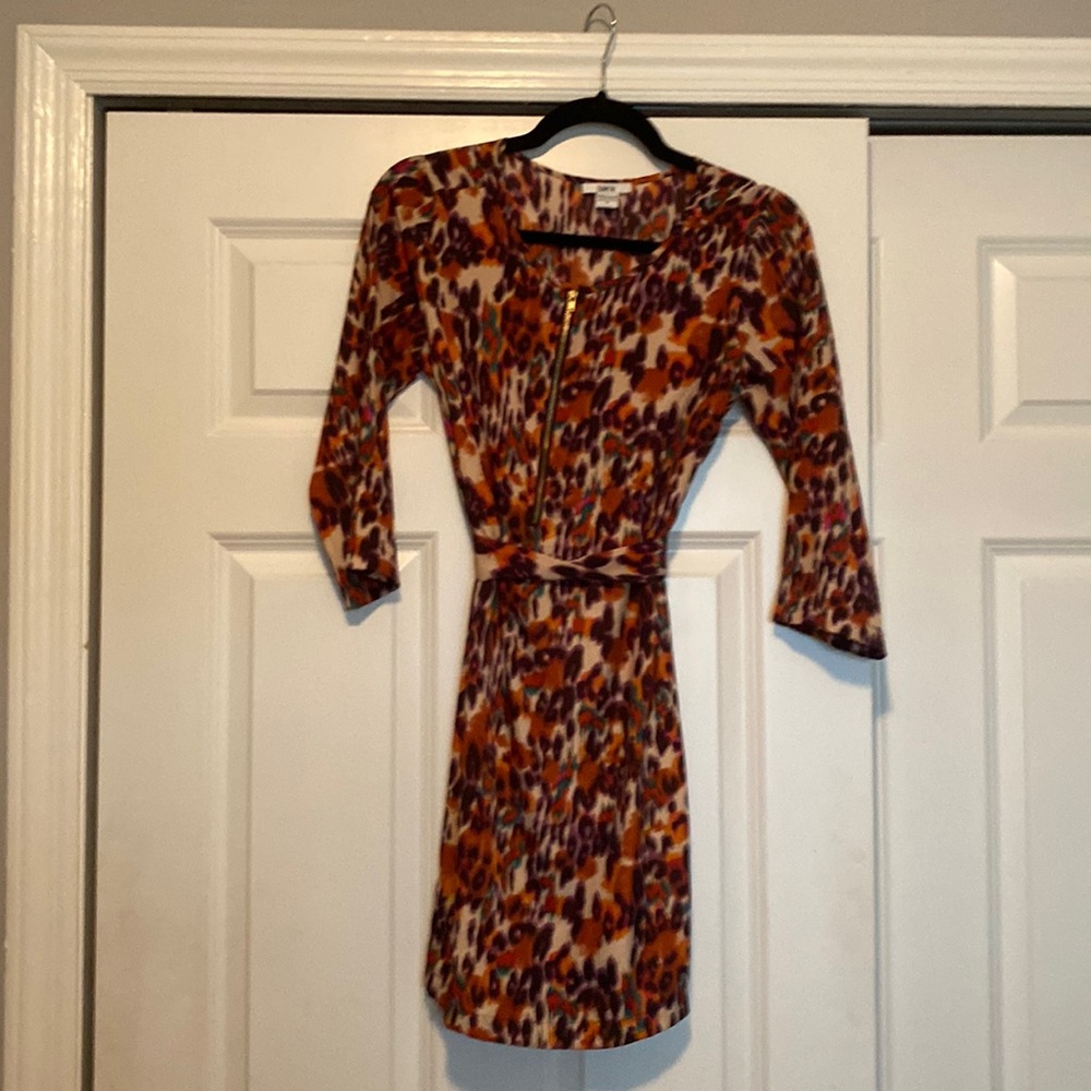 Multi colored bar III dress — great for fall